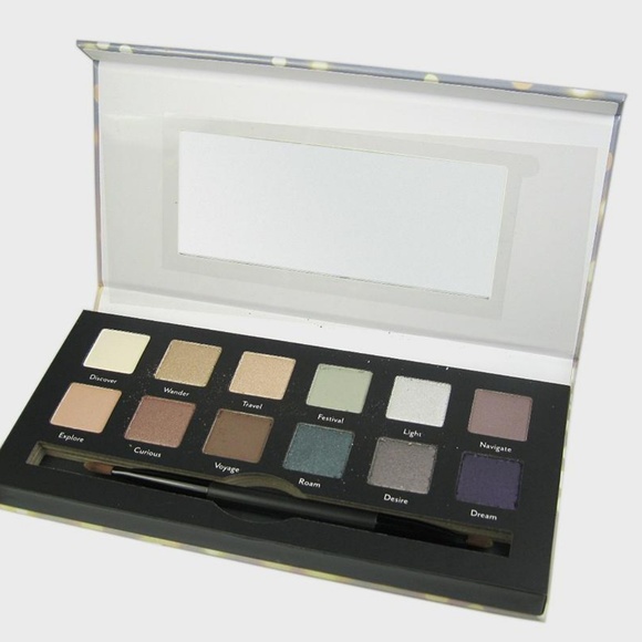 New! Cargo WANDERLUST 12-Pan Eye Shadow Palette - Picture 4 of 6
